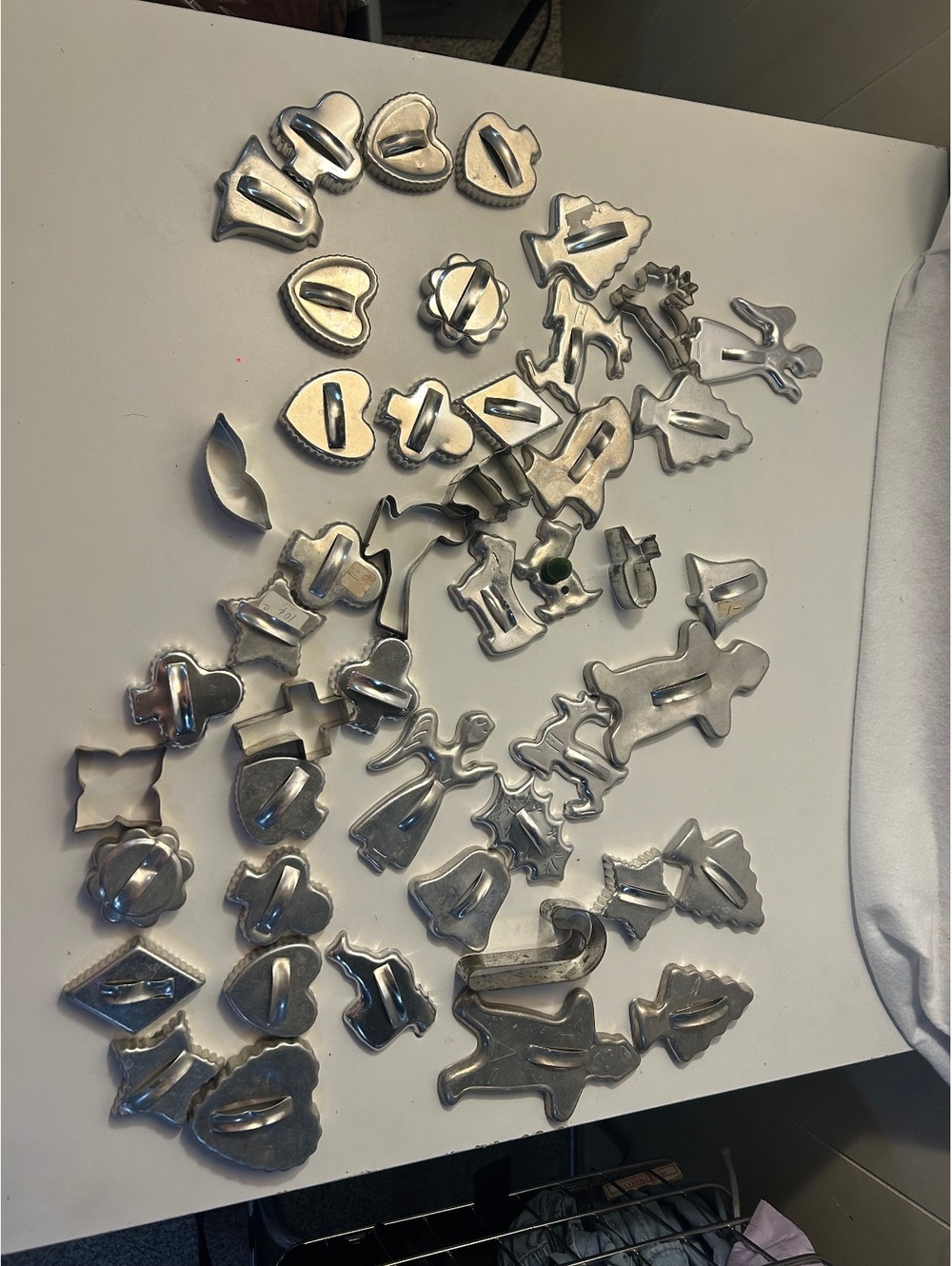 Huge Lot Of Vintage Cookie Cutters